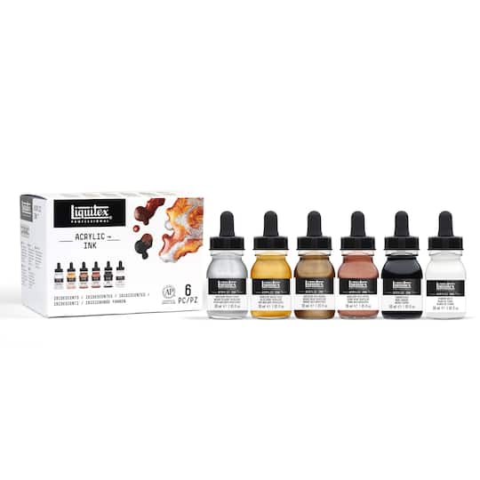 Liquitex® Professional Acrylic™ Ink Metallic Set